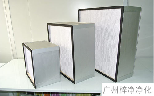 有隔板中效過濾器產品結構特點 有隔板中效過濾器產品結構特點