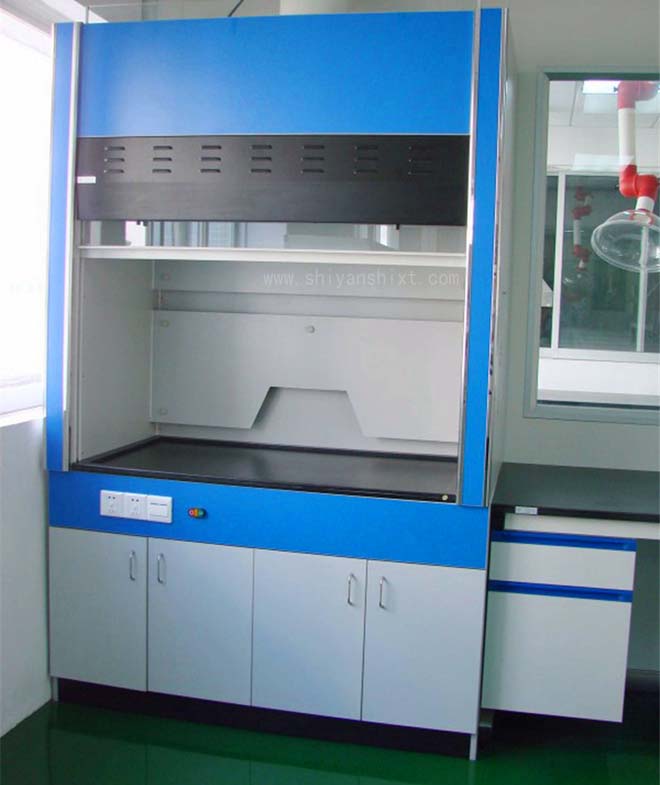 全木通風柜臺面采用12.7mm厚度實芯理化板 全木通風柜臺面采用12.7mm厚度實芯理化板