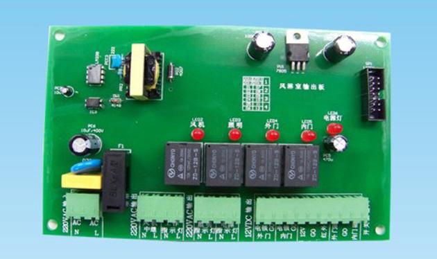 風(fēng)淋室電路板副板圖文詳解 風(fēng)淋室電路板副板圖文詳解